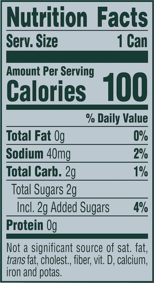 Strawberry Guava 12 oz nutritional information