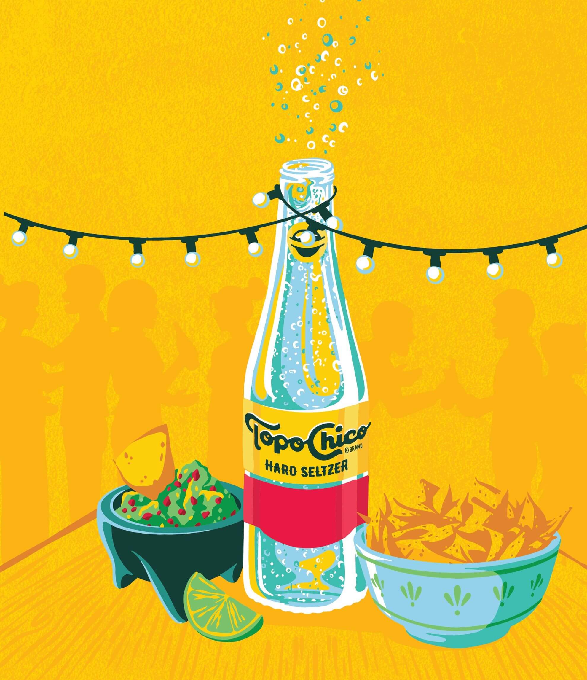 Topo Chico Hard Seltzer cans